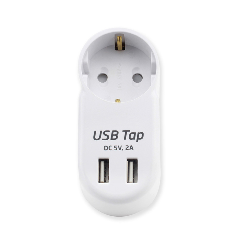 Portable 1 uitlaat EU Standaard draadloze socket met 2 USB -poorten Portable 1 uitlaat EU Standaard draadloze socket met 2 USB -poorten